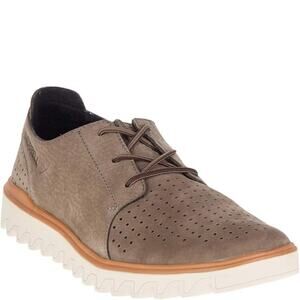 Merrell Men's 7 Brown Downtown Suede Perforated Lace Up Sneakers Shoes LH2-28